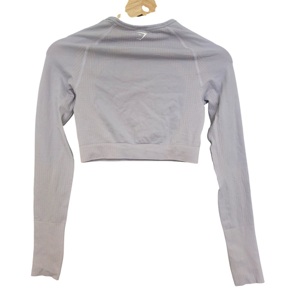 Gymshark Vital Seamless 2.0 Long Sleeve Crop Top Women's Size S - Picture 8 of 8